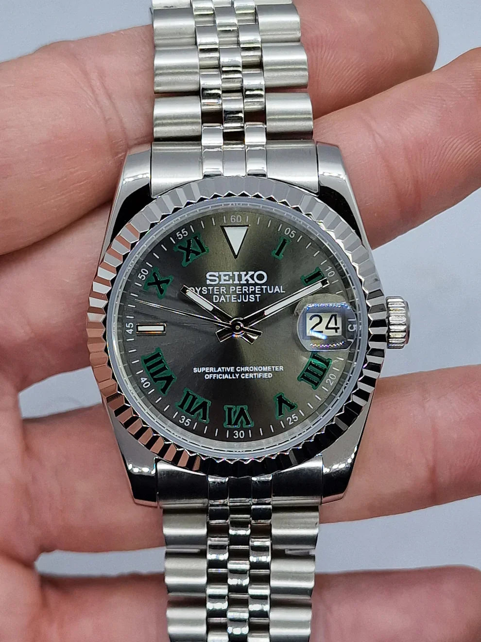 The Datejust Wimbledon Mod