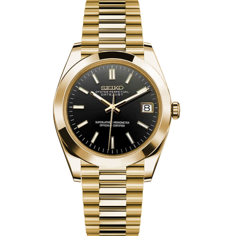 Datejust Mod - GOLD & BLACK