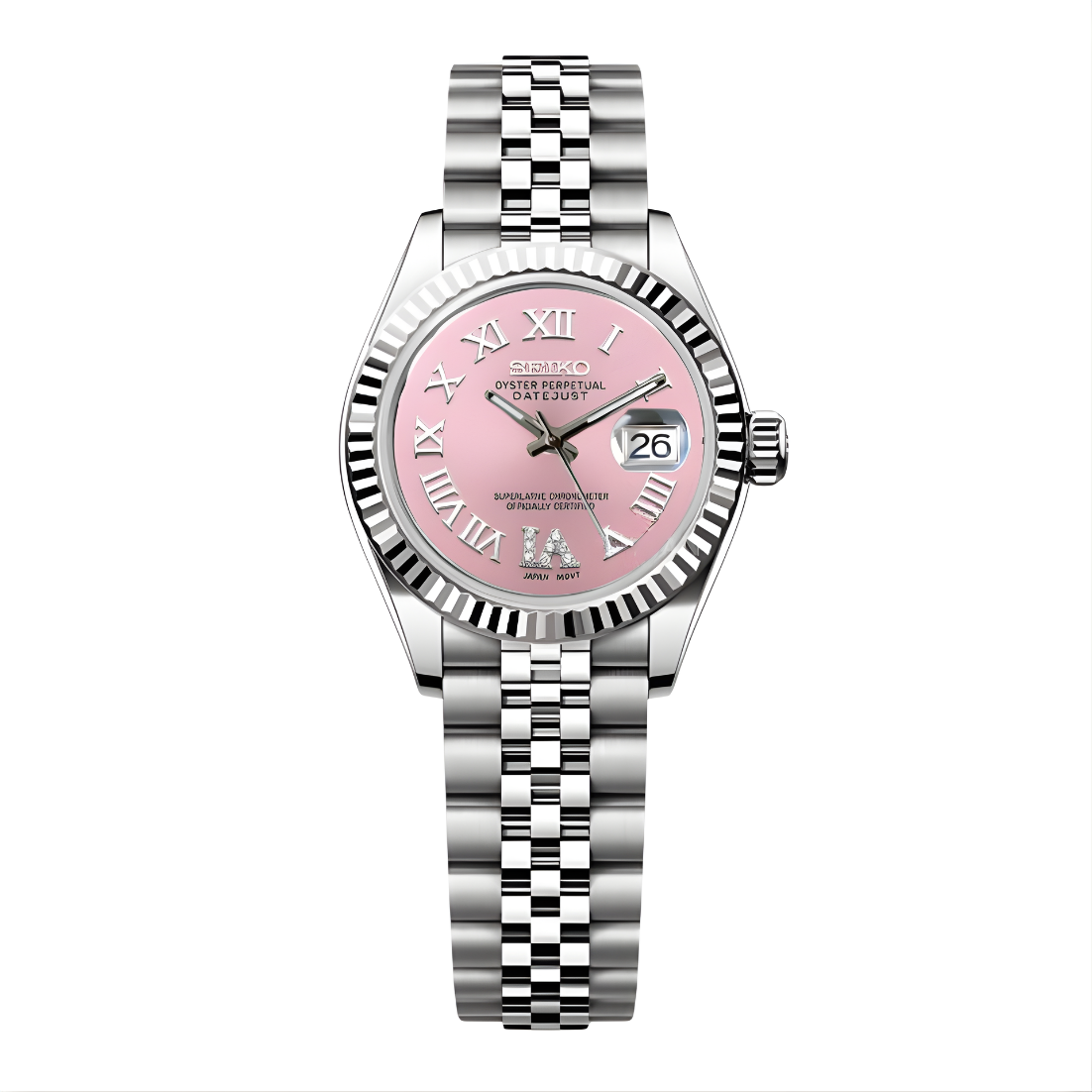 Women's Pink Glimmer Datejust