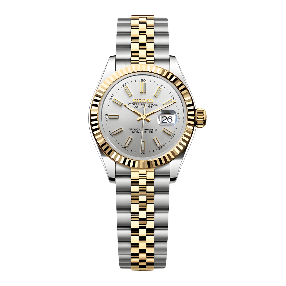Women's Silver Gold Datejust