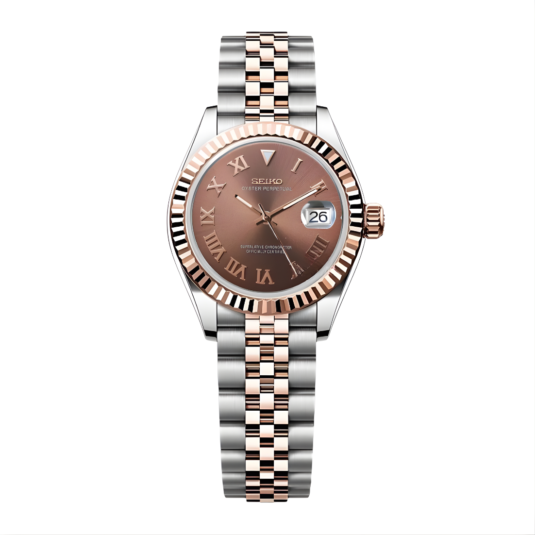 Women's Chocolate Roman Datejust