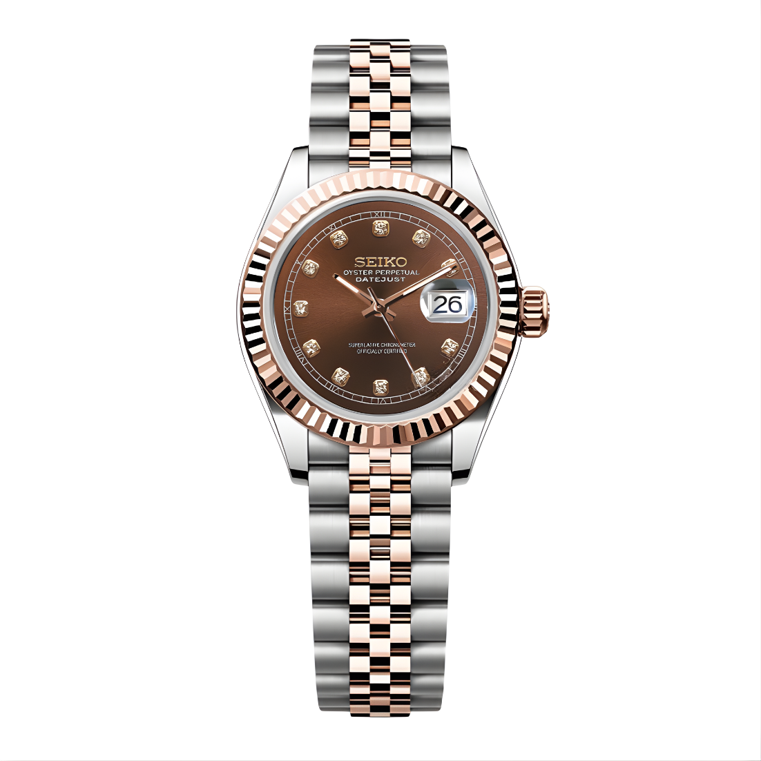 Women's Chocolate Jewel Datejust