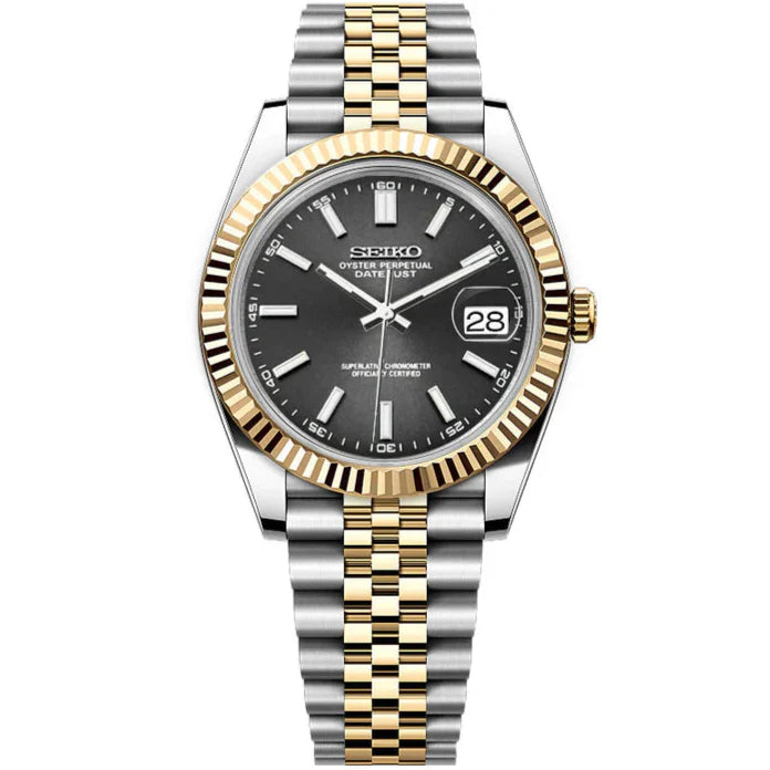 Datejust Mod - TWO-TONE GOLD & BLACK