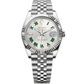 Datejust Mod - SILVER WIMBLEDON