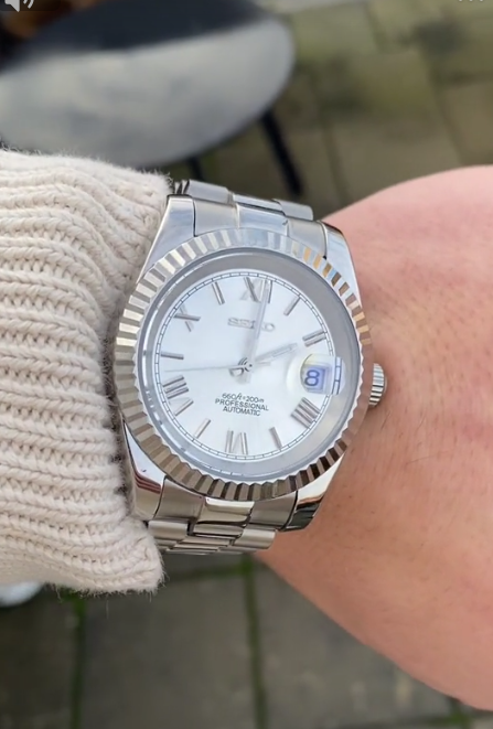 Datejust - WHITE ROMAN