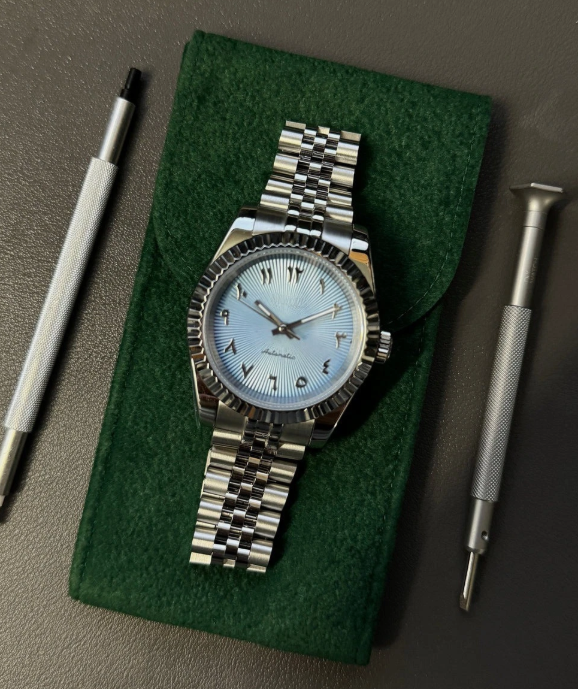 SeikoJust - Ice Blue Arabic Mod