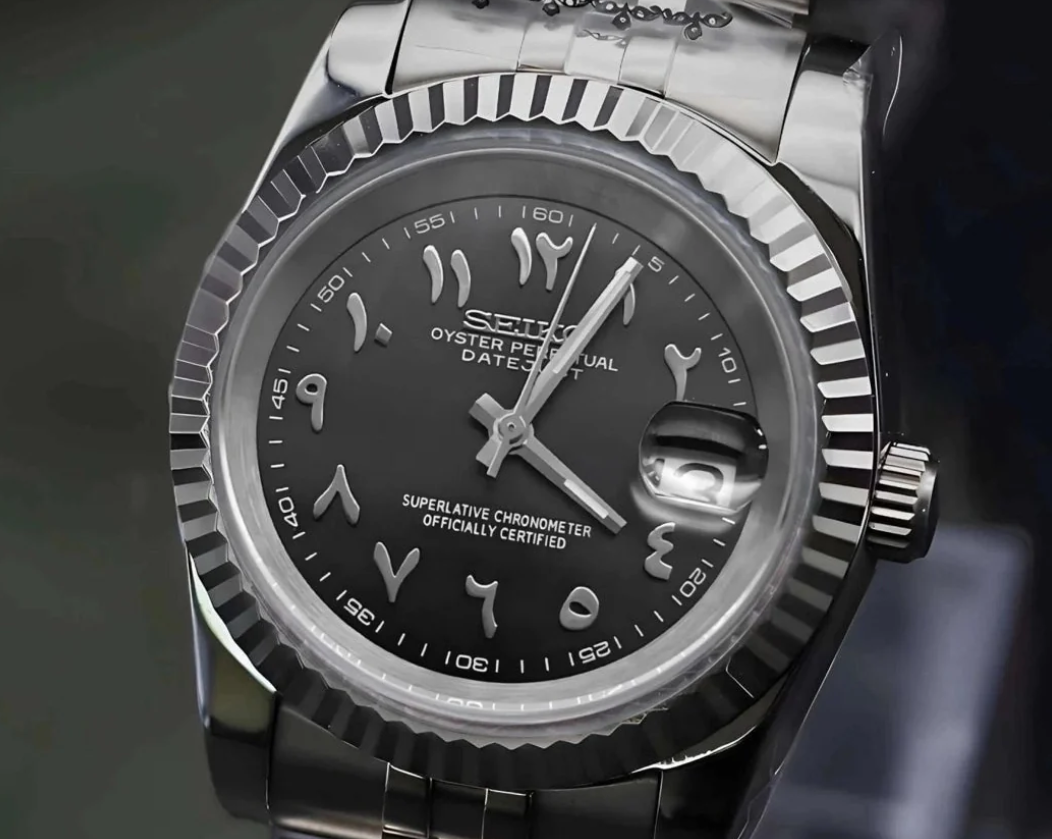 Datejust - BLACK ARABIC MOD