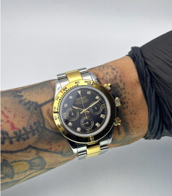 Daytona Mod - BLACK AND  GOLD DIAMOND