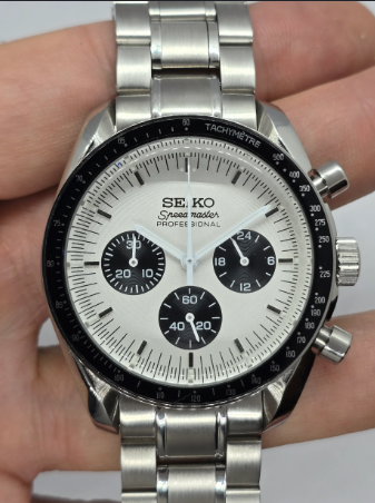 Speedmaster Mod - WHITE MOON
