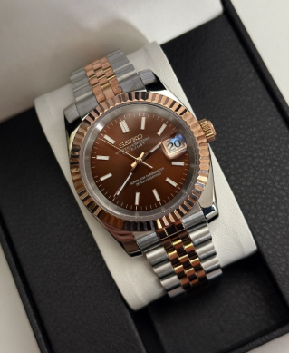 Datejust Mod - TWO-TONE CHOCOLATE