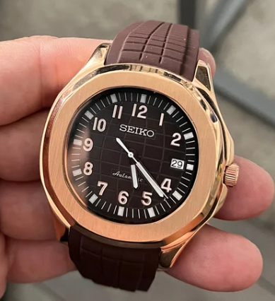 Aquanaut Mod - ROSE GOLD - BROWN
