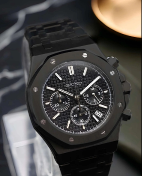Royal Oak Mod Chronograph - BLACKED OUT
