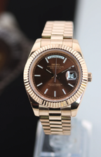 Day-Date Mod - ROSE GOLD - CHOCOLATE
