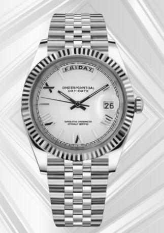 Day-Date Mod - SILVER ROMAN