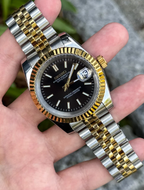 Datejust Mod - TWO-TONE GOLD & BLACK