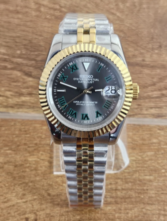Datejust Mod - TWO-TONE GOLD - WIMBLEDON