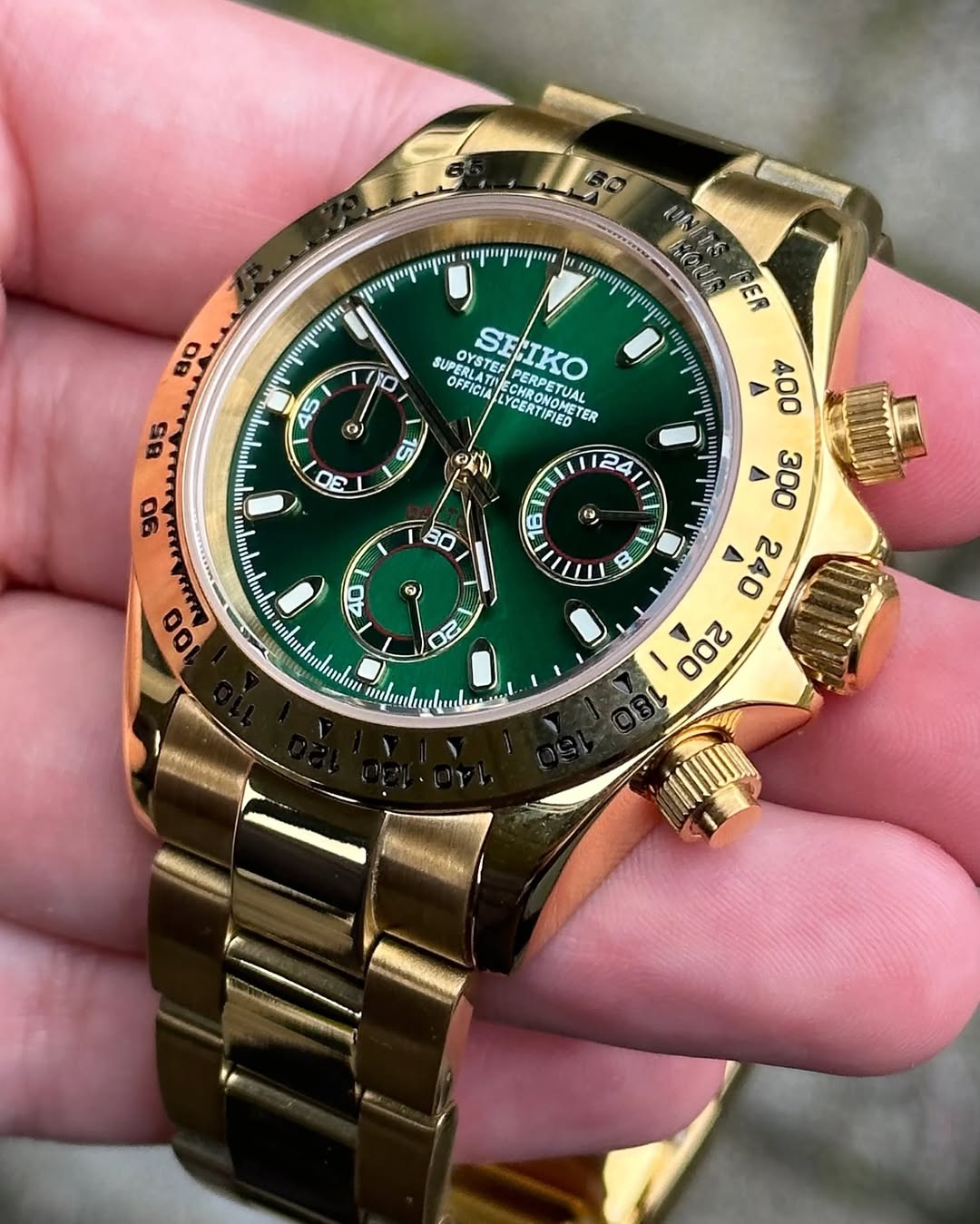 Daytona Mod - GREEN & GOLD (John Mayer)