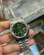 Datejust - GREEN ROMAN