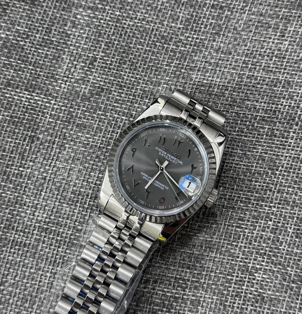 Datejust - GREY ARABIC MOD