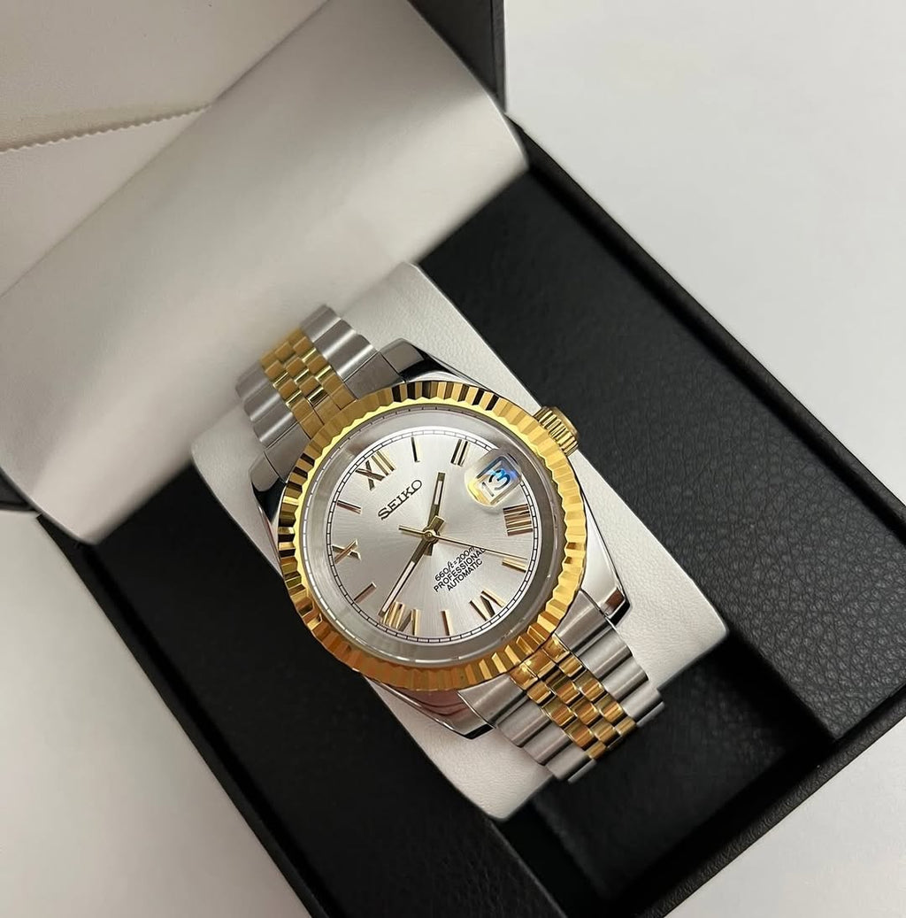 Datejust Mod - TWO-TONE ROMAN