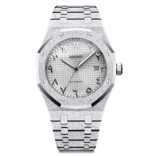 Royal Oak Mod - FROSTED WHITE ARABIC