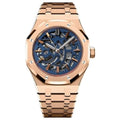 Royal Oak Mod - SKELETON ROSE - BLUE