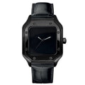 Santos Mod - BLACKED OUT (LEATHER STRAP)