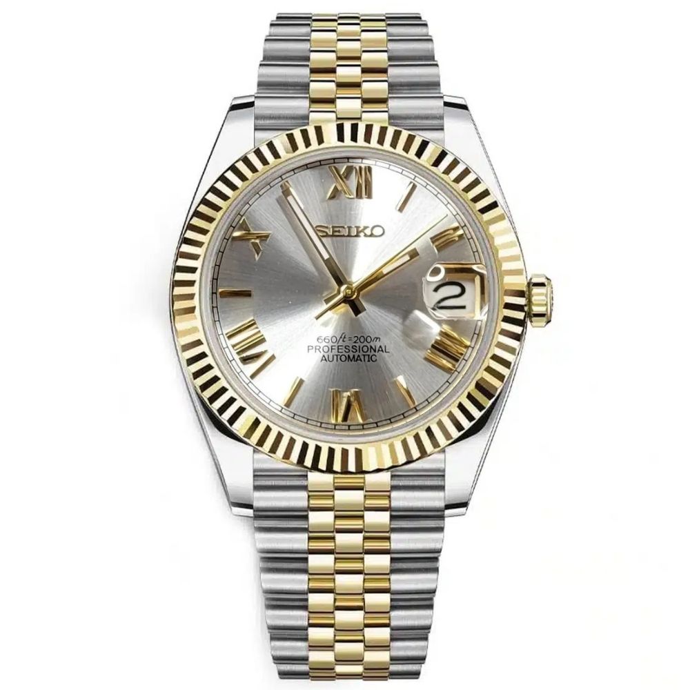 Datejust Mod - TWO-TONE ROMAN