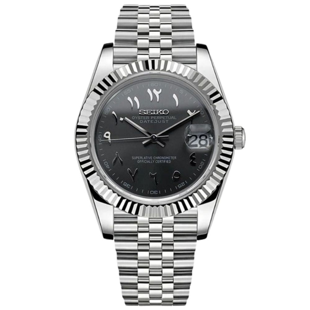 Datejust - GREY ARABIC MOD