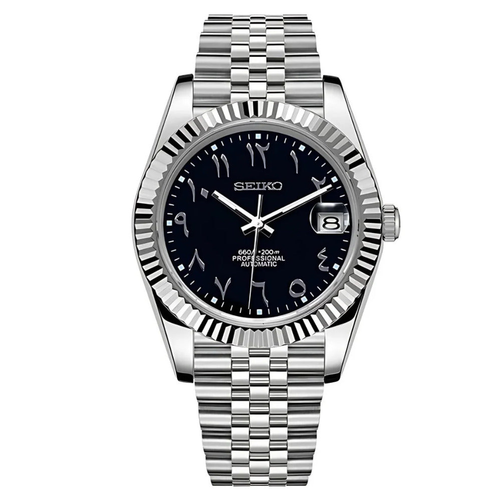 Datejust - BLACK ARABIC MOD