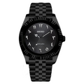 SeikoJust - TEXTURED ALL-BLACK ARABIC