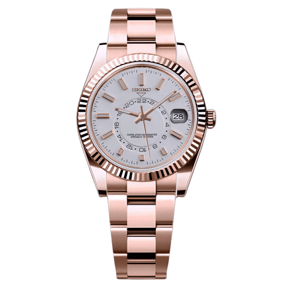 Skydweller Mod- Rose Gold White