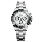 Daytona Seiko Mod Panda Dial - Chronograph Style by Waqtic